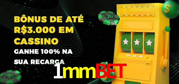 1mmbet melhor bônus de depósito